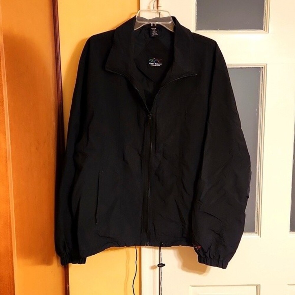 Greg Norman Collection Black Rain Jacket Size L